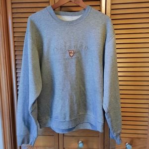 Orlando FL Grey Pullover Sweatshirt